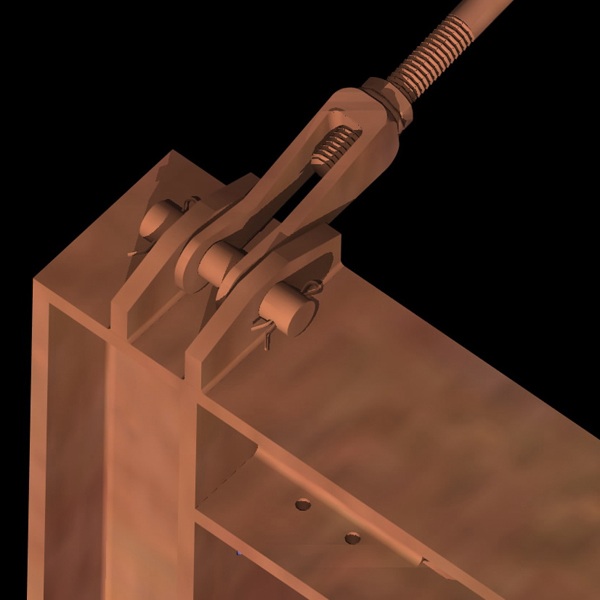 crossing the divide:entered in the annual SSEF competition, an attempt to bring together engineering and architecture in a unique combination by providing the very essential example of form existing for function